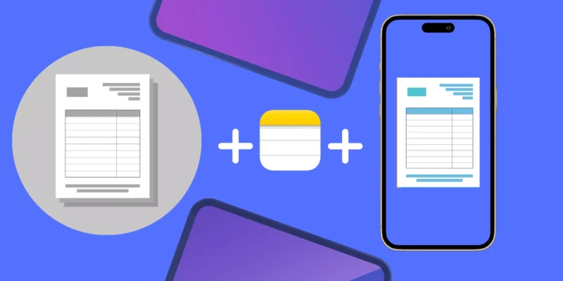 How to Scan Documents on Your iPhone or iPad Using Notes App
