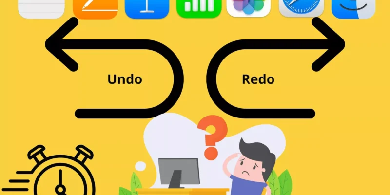 How to Undo on Mac and redo on Mac Taheo