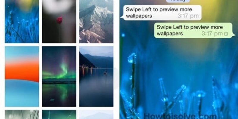 How to Change WhatsApp Chat background on iPhone