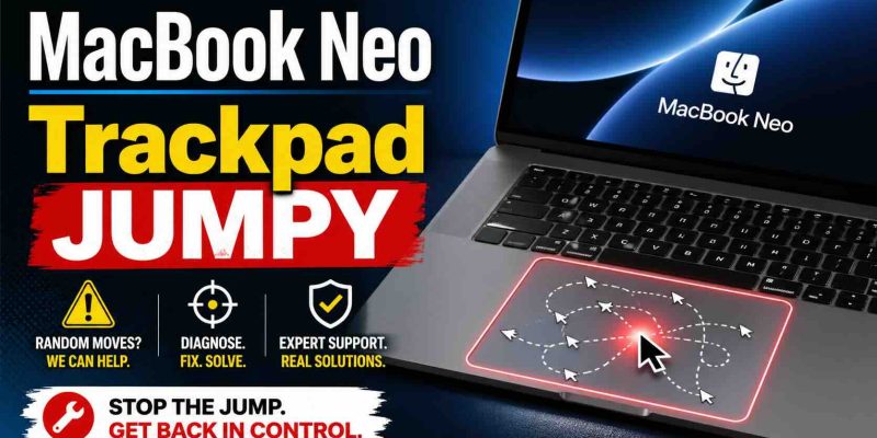 MacBook Neo Trackpad Jumpy? Here’s Why It Feels Different from MacBook Pro